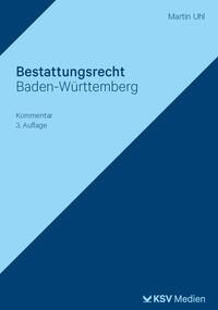 Vorderes Coverbild Bestattungsrecht Baden-Württemberg