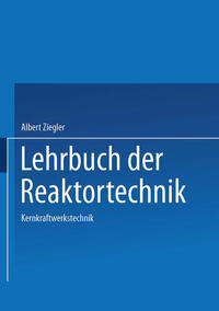 Vorderes Coverbild Lehrbuch der Reaktortechnik