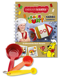 Vorderes Coverbild Kinderleichte Becherküche - Back Bunt mit den HARIBO Goldbären (Band 10)