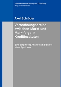 Vorderes Coverbild Verrechnungspreise zwischen Markt und Marktfolge in Kreditinstituten