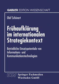 Vorderes Coverbild Frühaufklärung im internationalen Strategiekontext