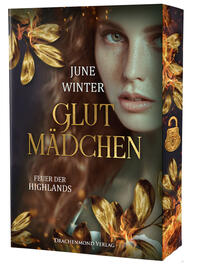 Vorderes Coverbild Glutmädchen - Feuer der Highlands