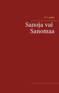 Vorderes Coverbild Sanoja vai Sanomaa