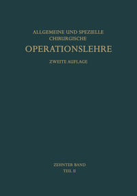 Vorderes Coverbild Die Operationen an den Extremitäten