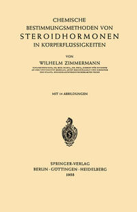 Vorderes Coverbild Chemische Bestimmungsmethoden von Steroidhormonen in Körperflüssigkeiten