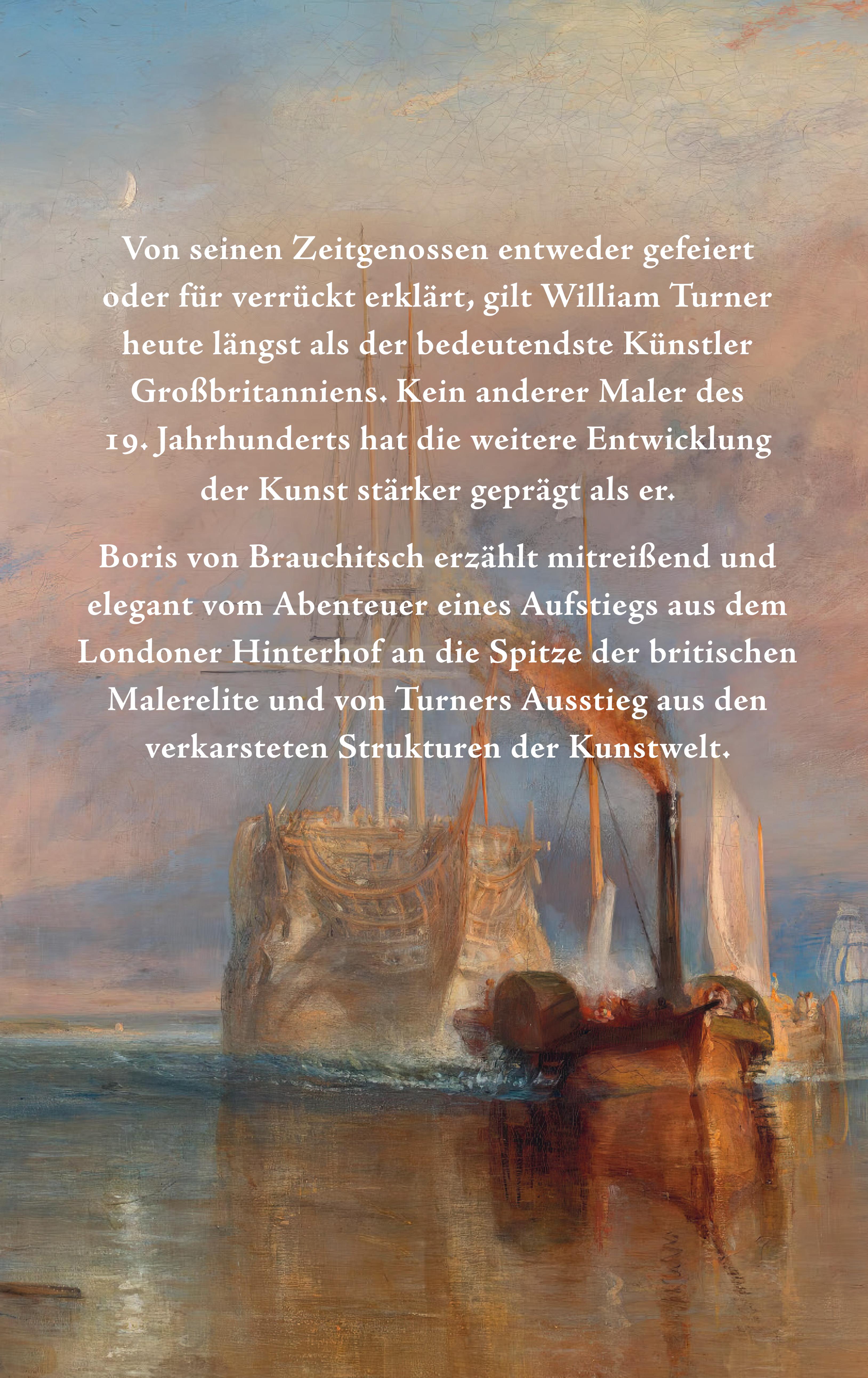 Rückseitencover William Turner