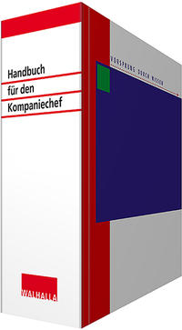 Vorderes Coverbild Handbuch für den Kompaniechef inkl. Online-Dienst