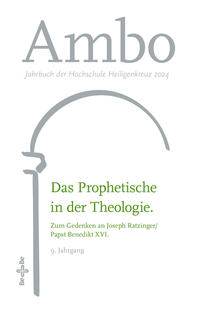 Vorderes Coverbild Ambo 2024 - Das Prophetische in der Theologie