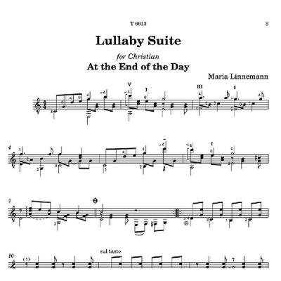 Beispielinhalt (Bild) Lullaby Suite