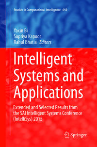 Vorderes Coverbild Intelligent Systems and Applications