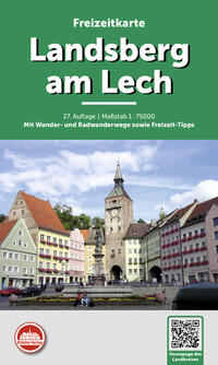 Vorderes Coverbild Freizeitkarte Landsberg am Lech