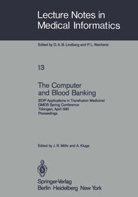 Vorderes Coverbild The Computer and Blood Banking