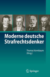 Vorderes Coverbild Moderne deutsche Strafrechtsdenker