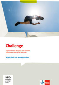 Vorderes Coverbild Challenge. Englisch für den Übergang vom mittleren Bildungsabschluss in die Oberstufe