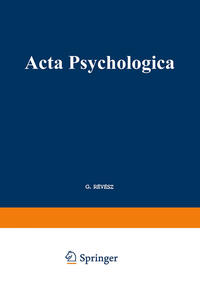 Vorderes Coverbild Acta Psychologica