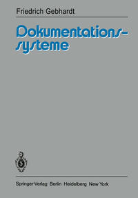Vorderes Coverbild Dokumentationssysteme