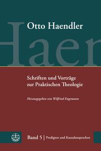 Vorderes Coverbild Schriften und Vorträge zur Praktischen Theologie