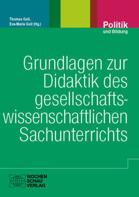Vorderes Coverbild Grundlagen zur Didaktik des gesellschaftswissenschaftlichen Sachunterrichts