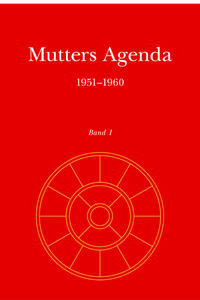 Vorderes Coverbild Agenda der Supramentalen Aktion auf der Erde / Mutters Agenda 1951-1960