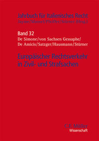 Vorderes Coverbild Europäischer Rechtsverkehr in Zivil- und Strafsachen