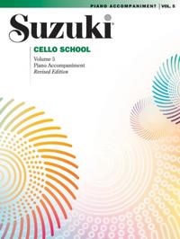 Vorderes Coverbild Suzuki Cello School Piano Accompaniment, Volume 5 (Revised)