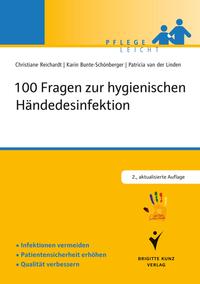 Vorderes Coverbild 100 Fragen zur hygienischen Händedesinfektion