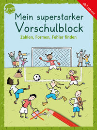Vorderes Coverbild Mein superstarker Vorschulblock. Zahlen, Formen, Fehler finden