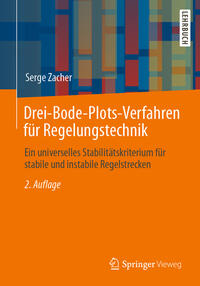 Vorderes Coverbild Drei-Bode-Plots-Verfahren für Regelungstechnik