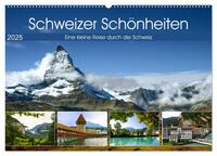 Vorderes Coverbild Schweizer Schönheiten (Wandkalender 2025 DIN A2 quer), CALVENDO Monatskalender
