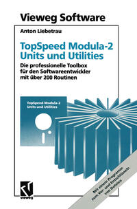 Vorderes Coverbild TopSpeed Modula-2 Units und Utilities