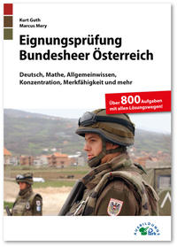 Vorderes Coverbild Eignungsprüfung Bundesheer Österreich