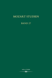 Vorderes Coverbild Mozart Studien Band 27