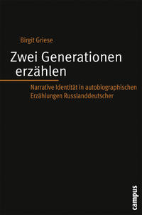 Vorderes Coverbild Zwei Generationen erzählen