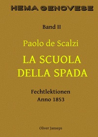 Vorderes Coverbild Paolo de Scalzi - Scuola della Spada