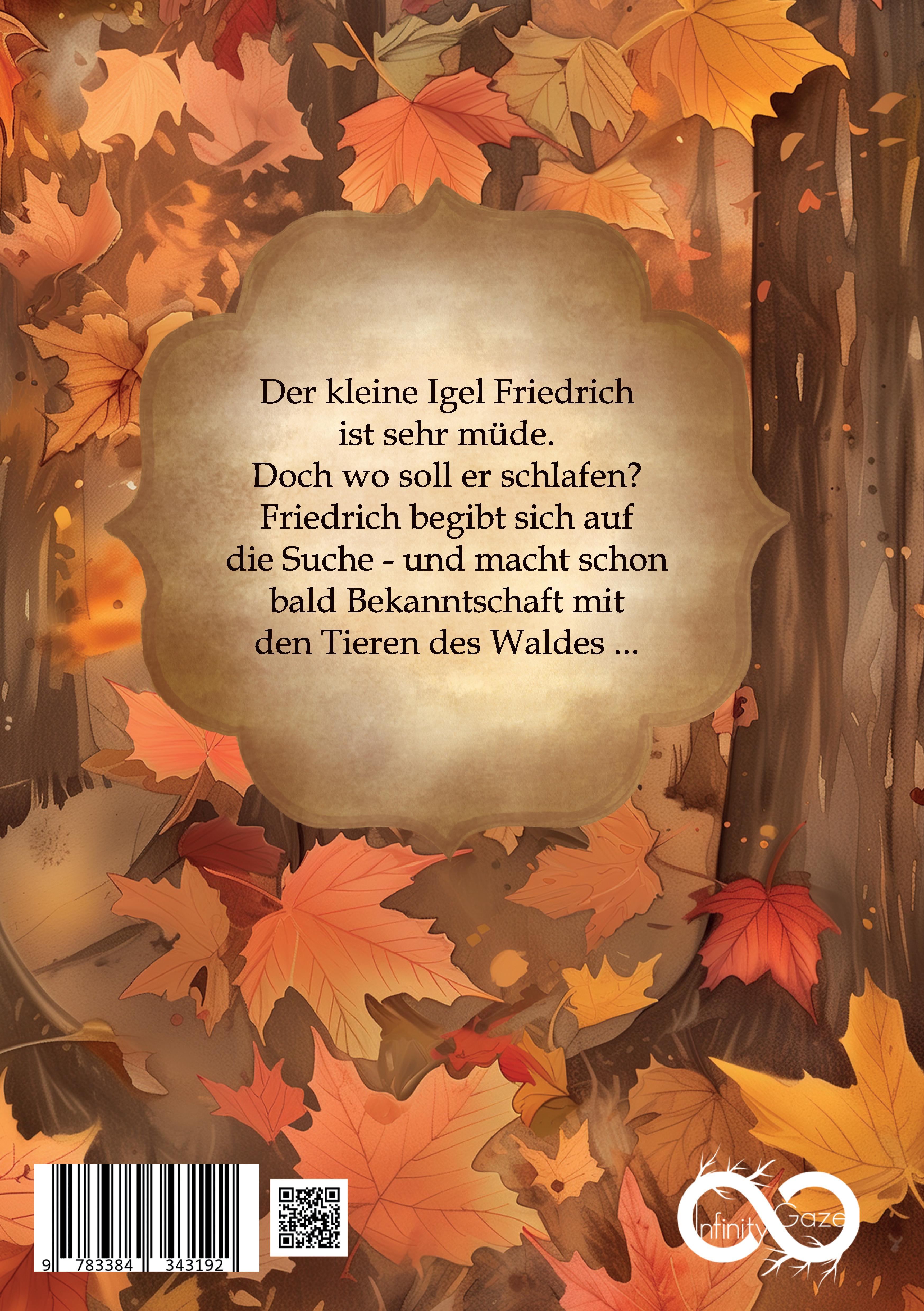 Rückseitencover Friedrich ist müde