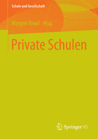 Vorderes Coverbild Private Schulen