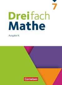 Vorderes Coverbild Dreifach Mathe - Ausgabe N - 7. Schuljahr