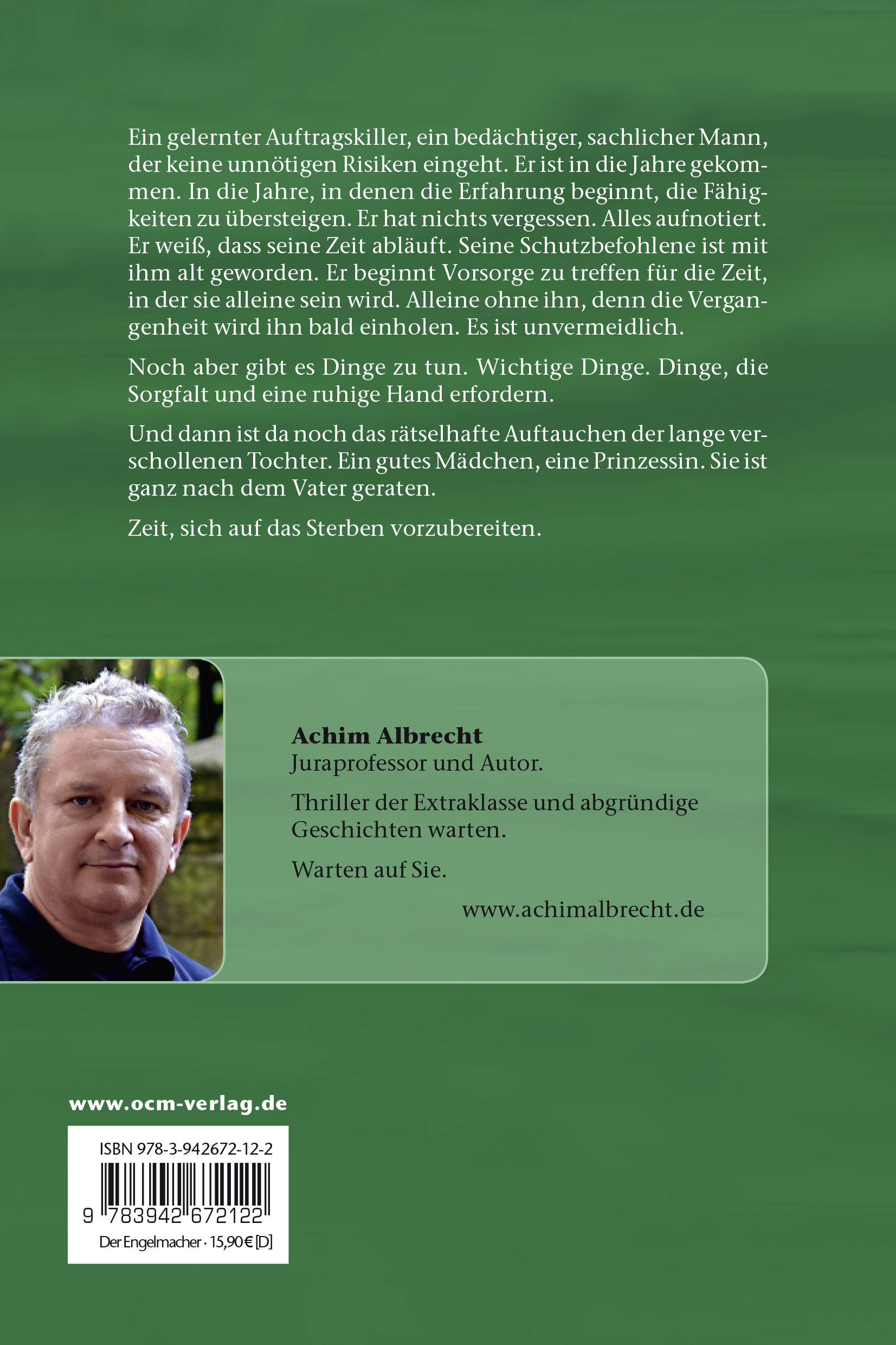 Rückseitencover Der Engelmacher