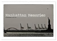 Vorderes Coverbild Manhattan Memories - Erinnerungen an New York (Wandkalender 2025 DIN A2 quer), CALVENDO Monatskalender