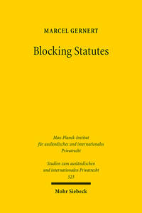 Vorderes Coverbild Blocking Statutes
