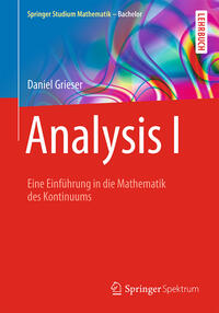 Vorderes Coverbild Analysis I