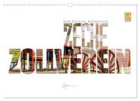 Vorderes Coverbild Zeche Zollverein. Weltkulturerbe. (Wandkalender 2025 DIN A3 quer), CALVENDO Monatskalender