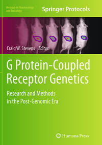 Vorderes Coverbild G Protein-Coupled Receptor Genetics