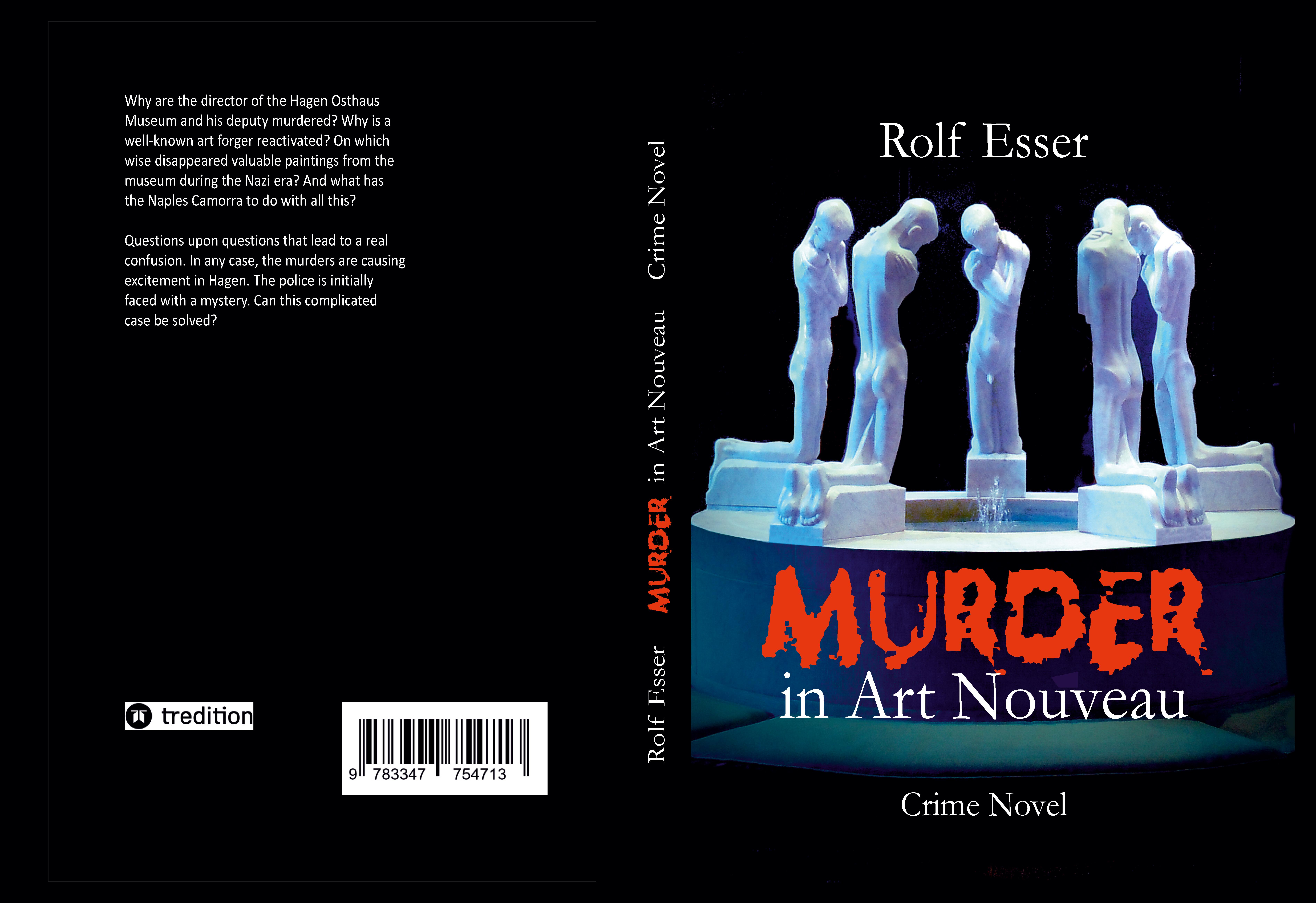 Gesamtes Coverbild Murder in Art Nouveau