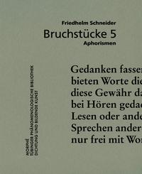 Vorderes Coverbild Bruchstücke 5