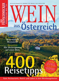 Vorderes Coverbild DER FEINSCHMECKER Wein aus Österreich