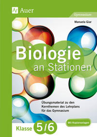 Vorderes Coverbild Biologie an Stationen 5-6 Gymnasium