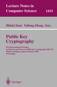 Vorderes Coverbild Public Key Cryptography