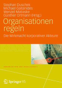 Vorderes Coverbild Organisationen regeln