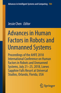 Vorderes Coverbild Advances in Human Factors in Robots and Unmanned Systems